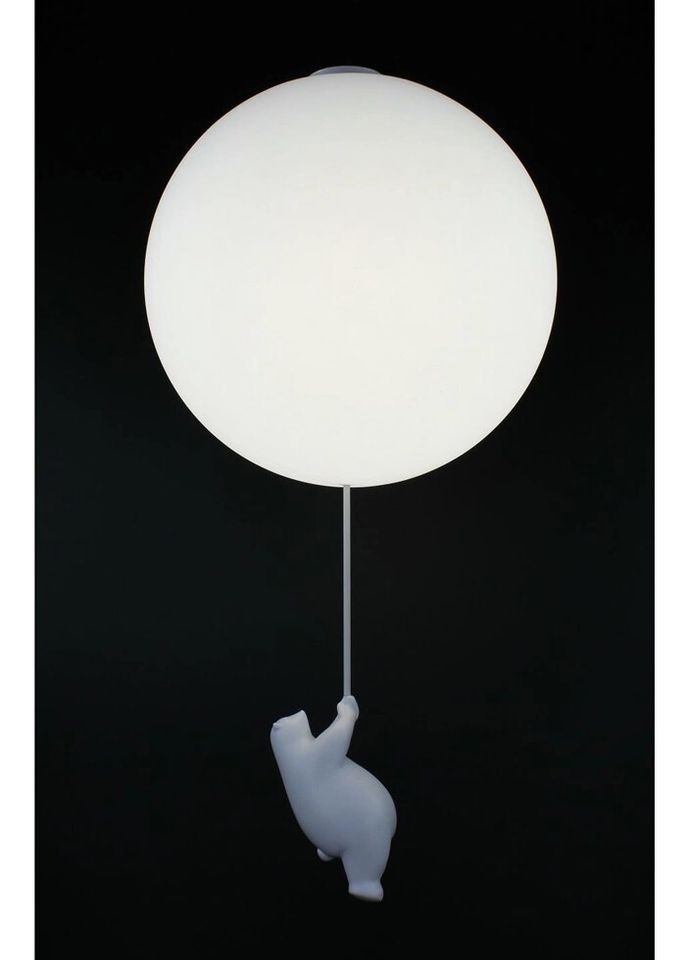 Люстра стельова на 1 лампочку 26808 Білий 60х30х30 см. Sunnysky (335974922)