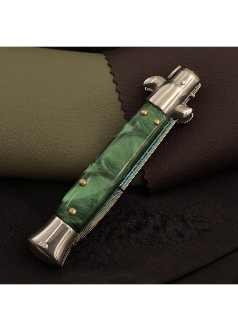 Нож стилет AKC Spydy Green Chameleon (361148884)