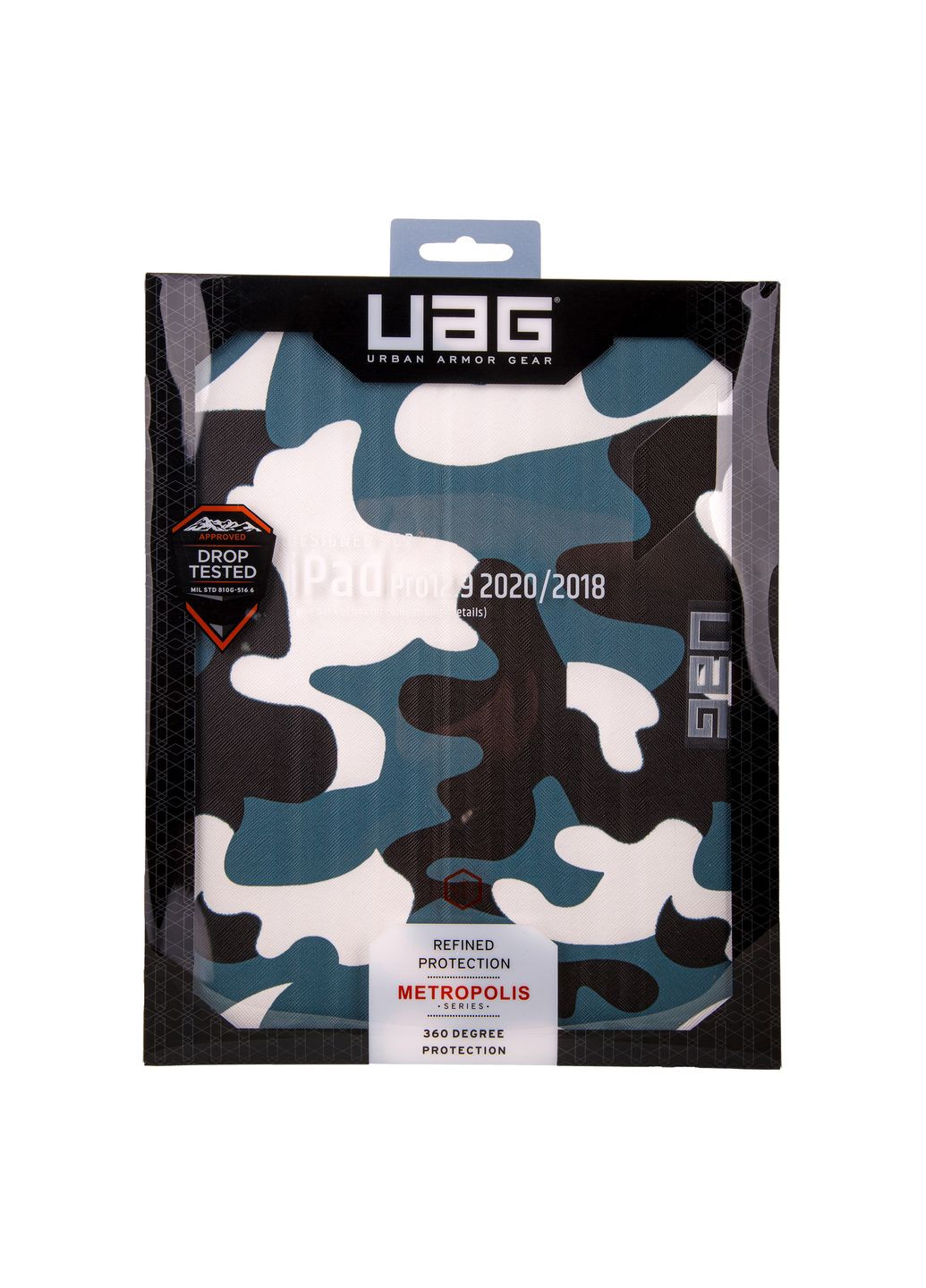 Чехол Metropolis для iPad Pro 2020/2021/2022 (12.9")/Air 2024 (13")/Air 2025 (13") Carbon Fiber UAG Apple iPad Air 13" 2024,Apple iPad Pro 12.9" 2021,Apple iPad Pro 12.9" 2022,Apple iPad Air 13" 2025,Apple iPad Pro 12.9" 2020 (370440260)