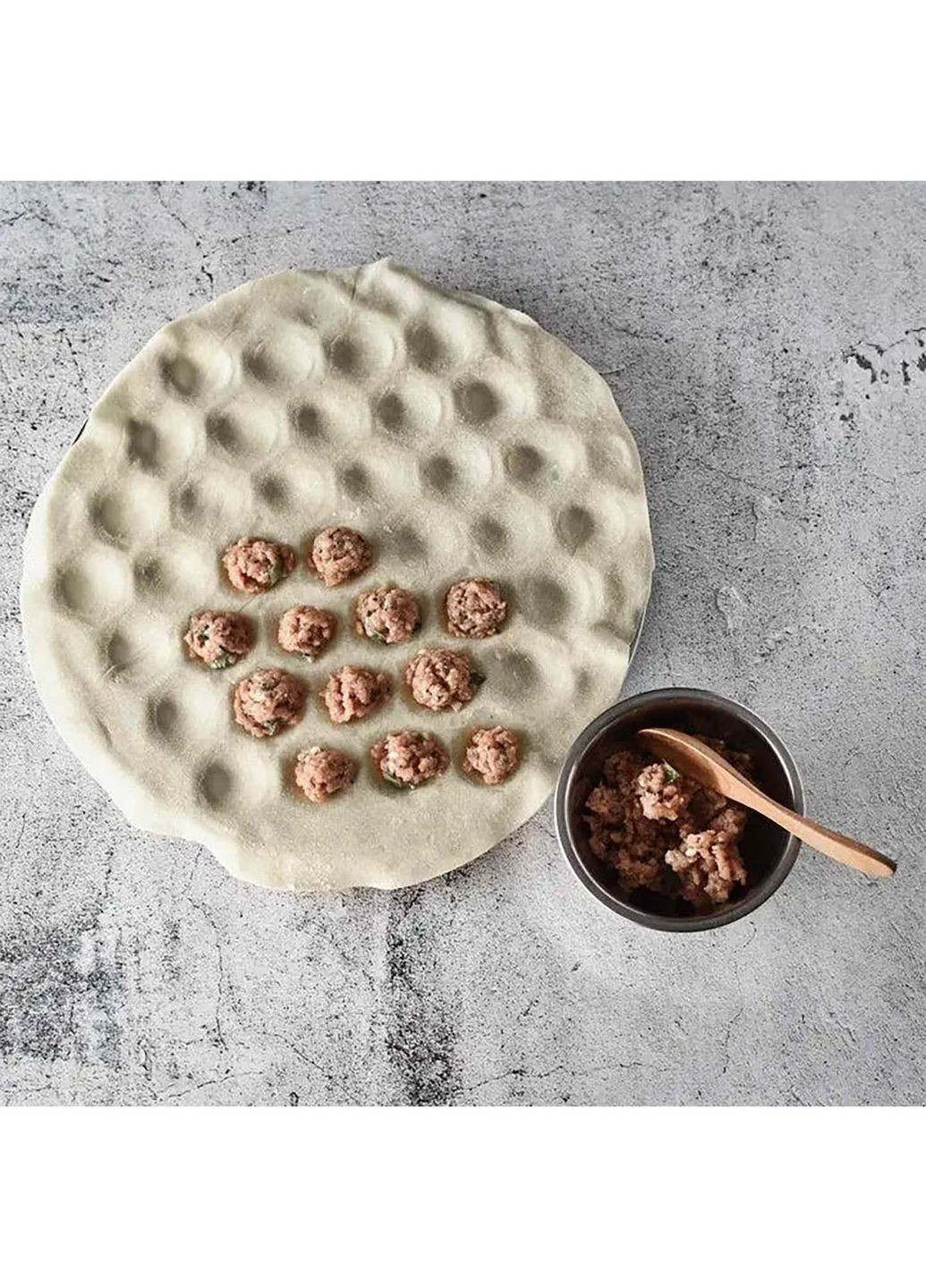 Комплект из 3 форм для лепки пельменей и вареников: круглая пельменница, варенница и форма для равиоли RS (355341902)