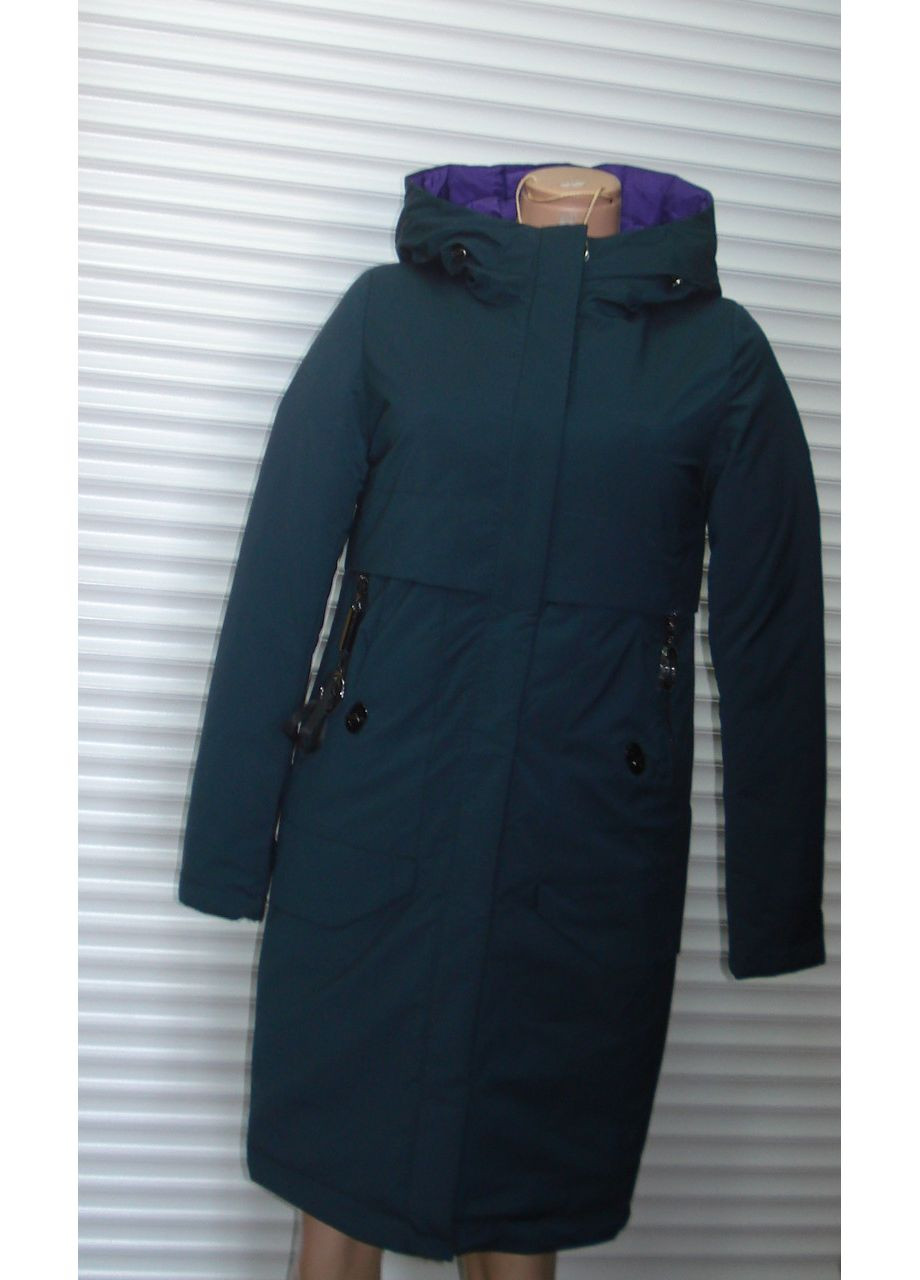 Зелена демісезонна куртка з підстібкою finebabycat 077 Athena