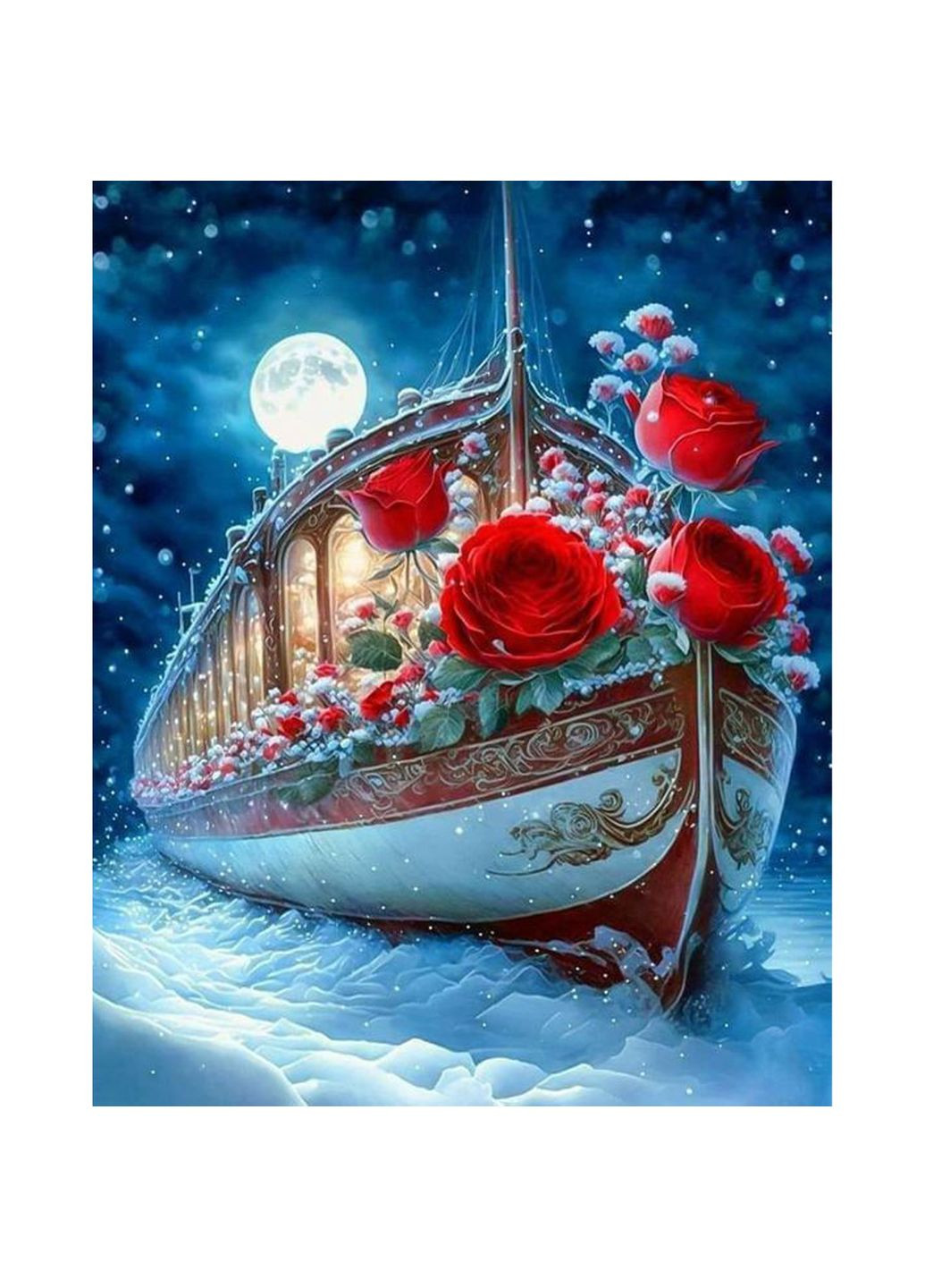 Алмазна мозаїка Романтична подорож см картина для творчості декор для дому Strateg (369758455)