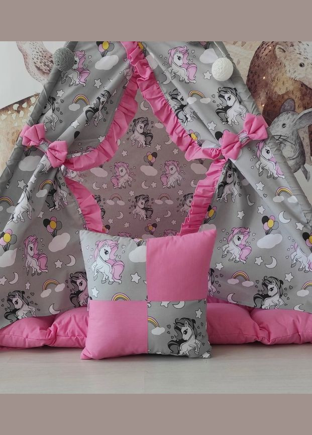 Палатка для детей Вигвам Сказочные единорожки БОН БОН. Полный комплект! No Brand (316257137)