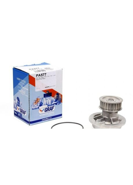 Насос воды Opel Astra F/Omega A/B/Vectra A/B 1.6/1.8i/2.0i 88-02 (25z) (B/B) (8лоп) PA577 UA63 Graf (345767872)