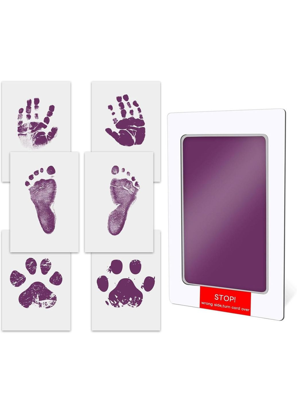 Набор для создания отпечатков детских ручек и ножек No Brand (342098991)