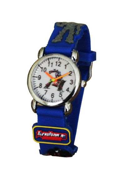 Часы детские для мальчика Трансформер синий NEWDAY (362413757)