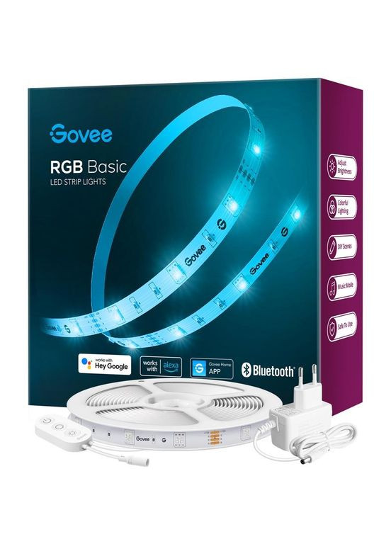 Умная светодиодная лента H615A RGB Smart Wi-Fi + Bluetooth (H615A3A1) Govee (322936032)