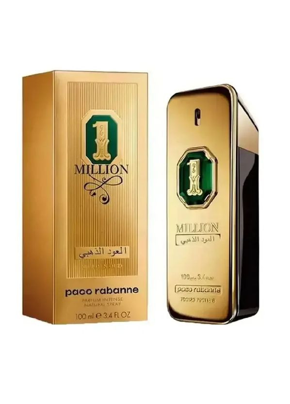 Мужская парфюмированная вода 1 Million Golden Oud 100 мл с магнитной лентой No Brand (361868618)
