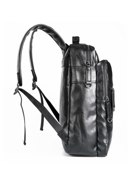 Большой мужской рюкзак для ноутбука из экокожи городской рюкзак для мужчин с отделением для ноутбука ProDobro (364189363)