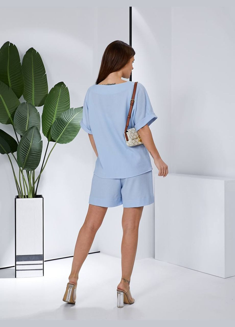 Стильний костюм з фактурного трикотажу No Brand (332614370)