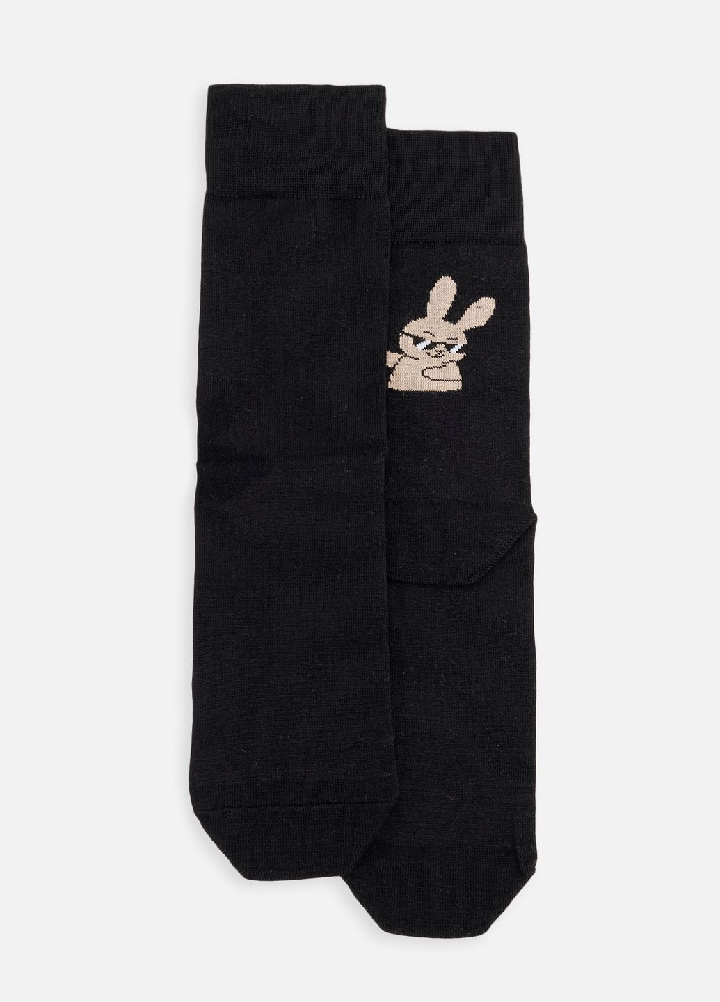 Чорні чоловічі шкарпетки, високі колір чорний цб-00269924 Yuki (316230416)