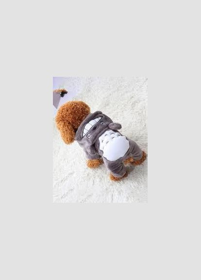 Костюм комбинезон для собак Pet Style "Тоторо" Серый 2XL No Brand - (323236076)