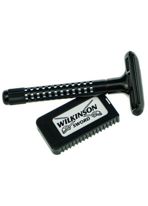 Бритва Classic Double Edge Razor + 5 сменных лезвий (4027800015504) Wilkinson Sword Classic Double Edge Razor + 5 змінних лез (349822545)