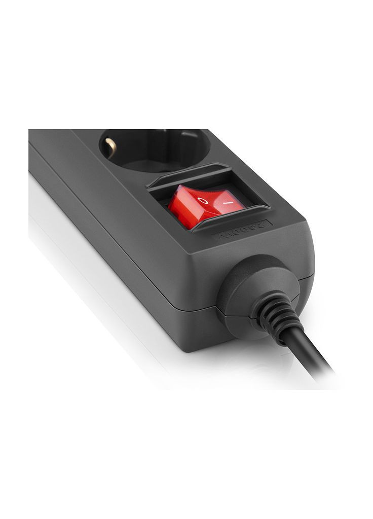 Мережевий фільтр живлення RS-Protect M 1.8m, black (EL122300026) Real-El (306618126)