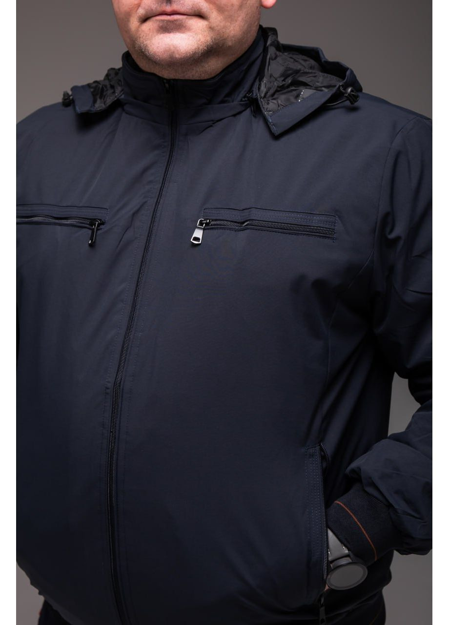 Темно-синяя демисезонная ветровка Vakko