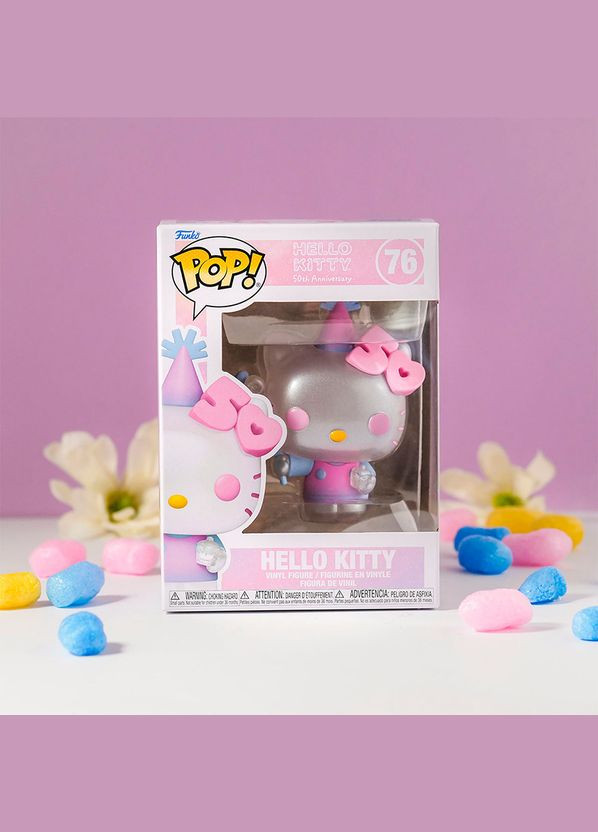 Ігрова фігурка Pop! Sanrio: Hello Kitty Кітті з кулькою () Funko 76090 (332943656)