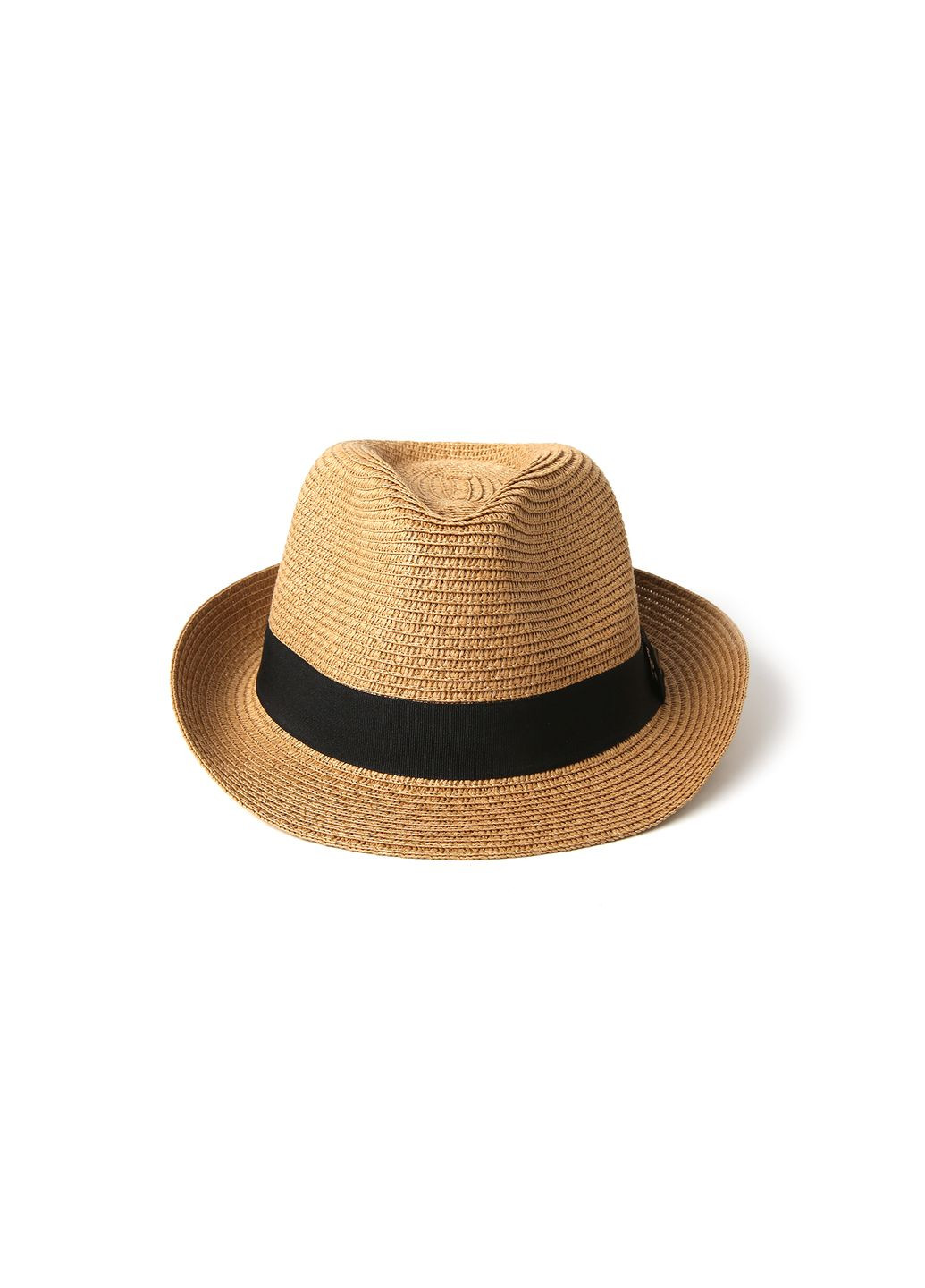 Шляпа трилби мужская бумага бежевая JOYCE 844-071 LuckyLOOK 844-071m (280913852)
