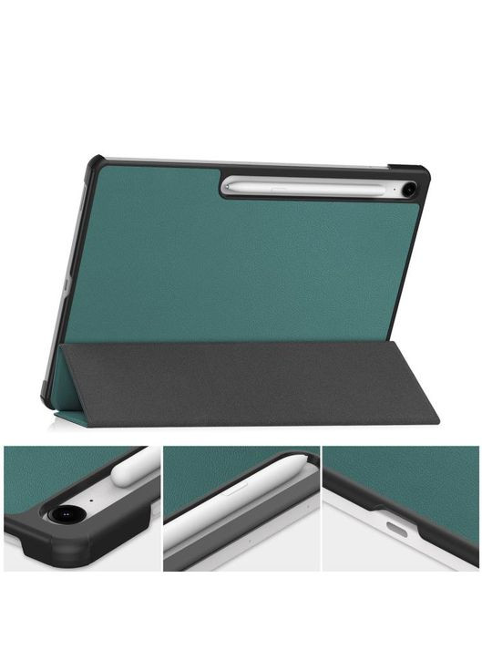 Чехол-книга Smart Case для Samsung Galaxy S10 FE Plus (SM-X620/SM-X626) 13.1" Dark Green BeCover (360418259)