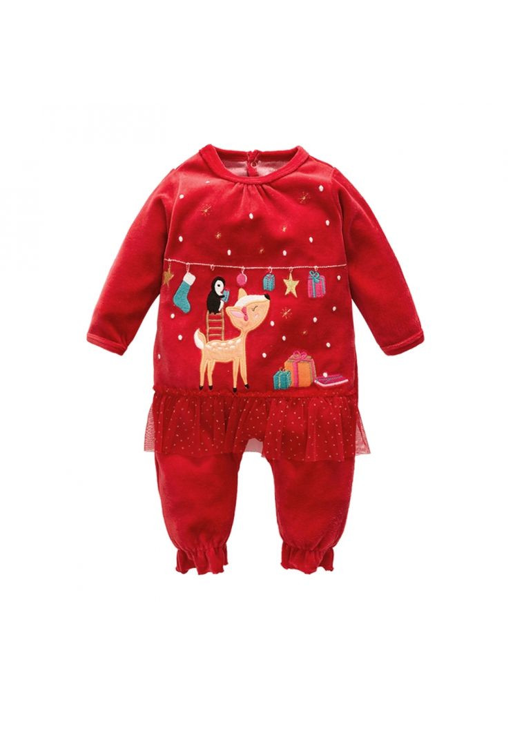 Человечек детский о оленем (Красный ) (3120) Qoopixie (341321869)