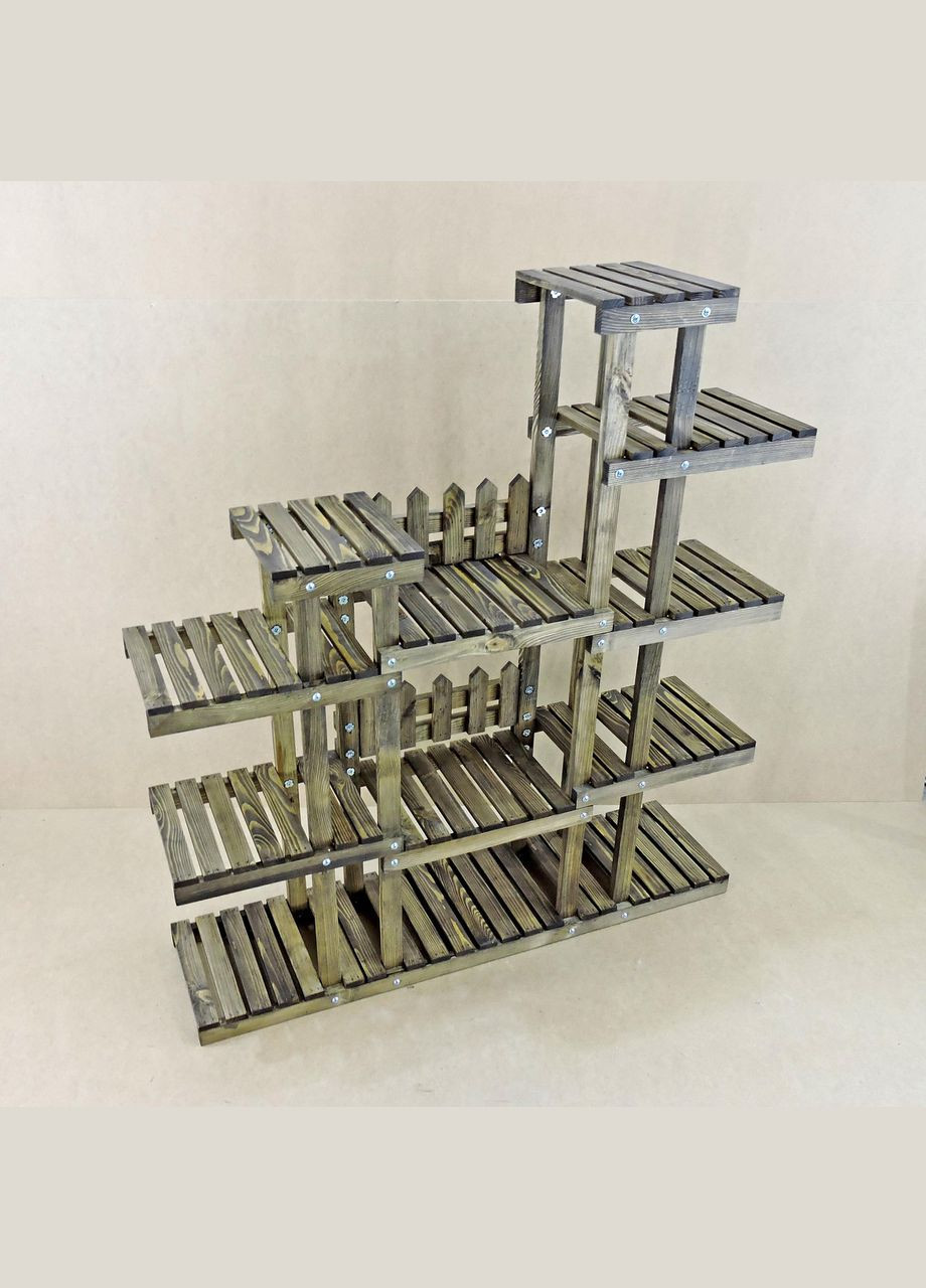 Подставка для цветов из дерева Аррас капучино (ЦВТ-003909) No Brand (328227169)