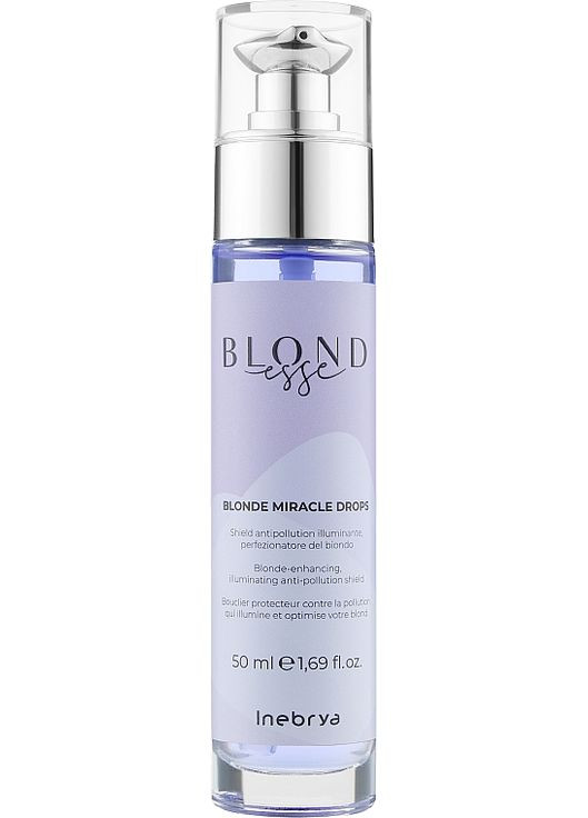 Сироватка-краплі для волосся з кокосовою олією Blondesse Blonde Miracle Drops 50ml (893595-78247) Inebrya (368632439)