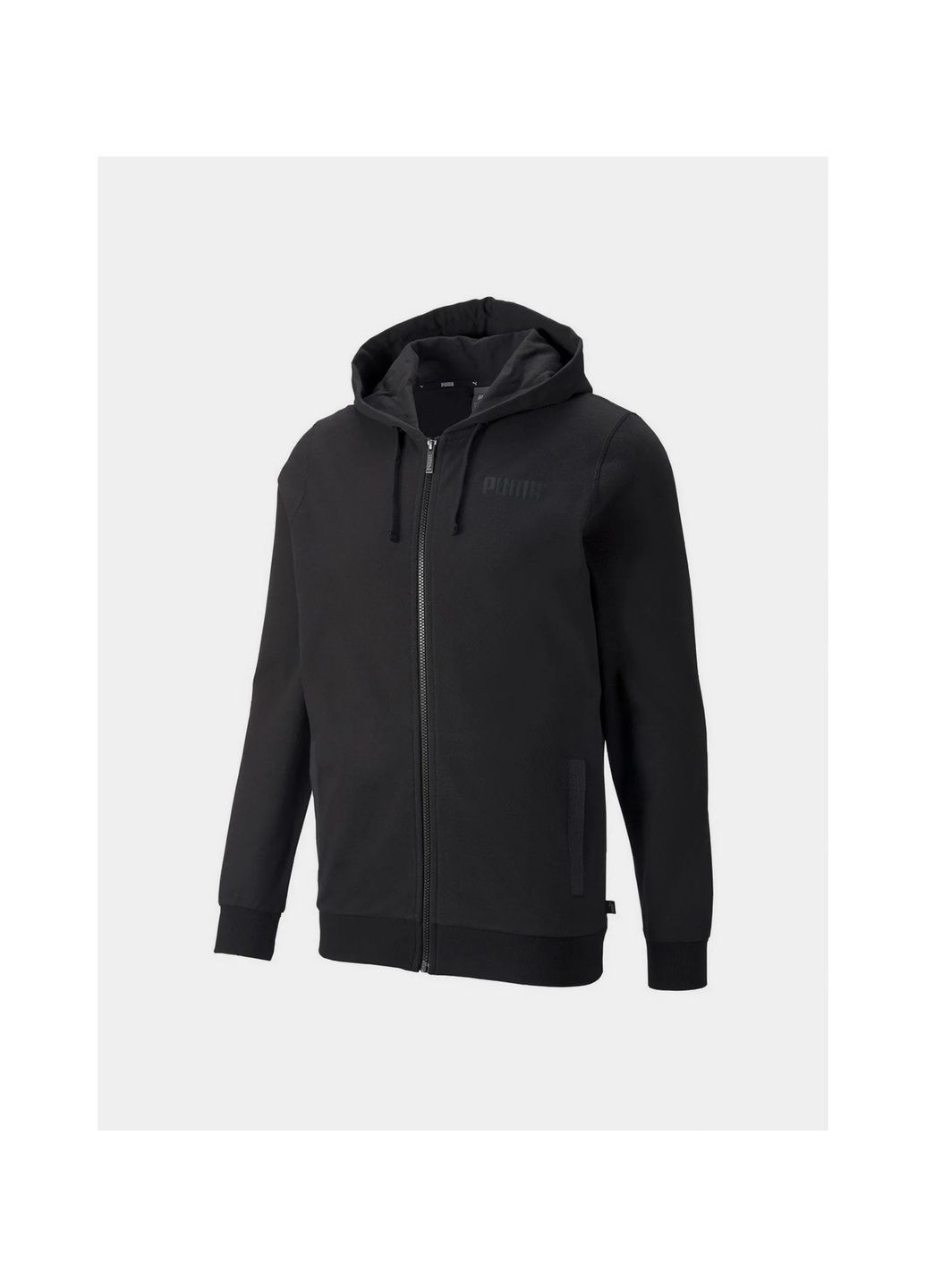 Толстовка чоловіча Modern Basics Fz Hoodie Black 84741101 Puma (364838780)