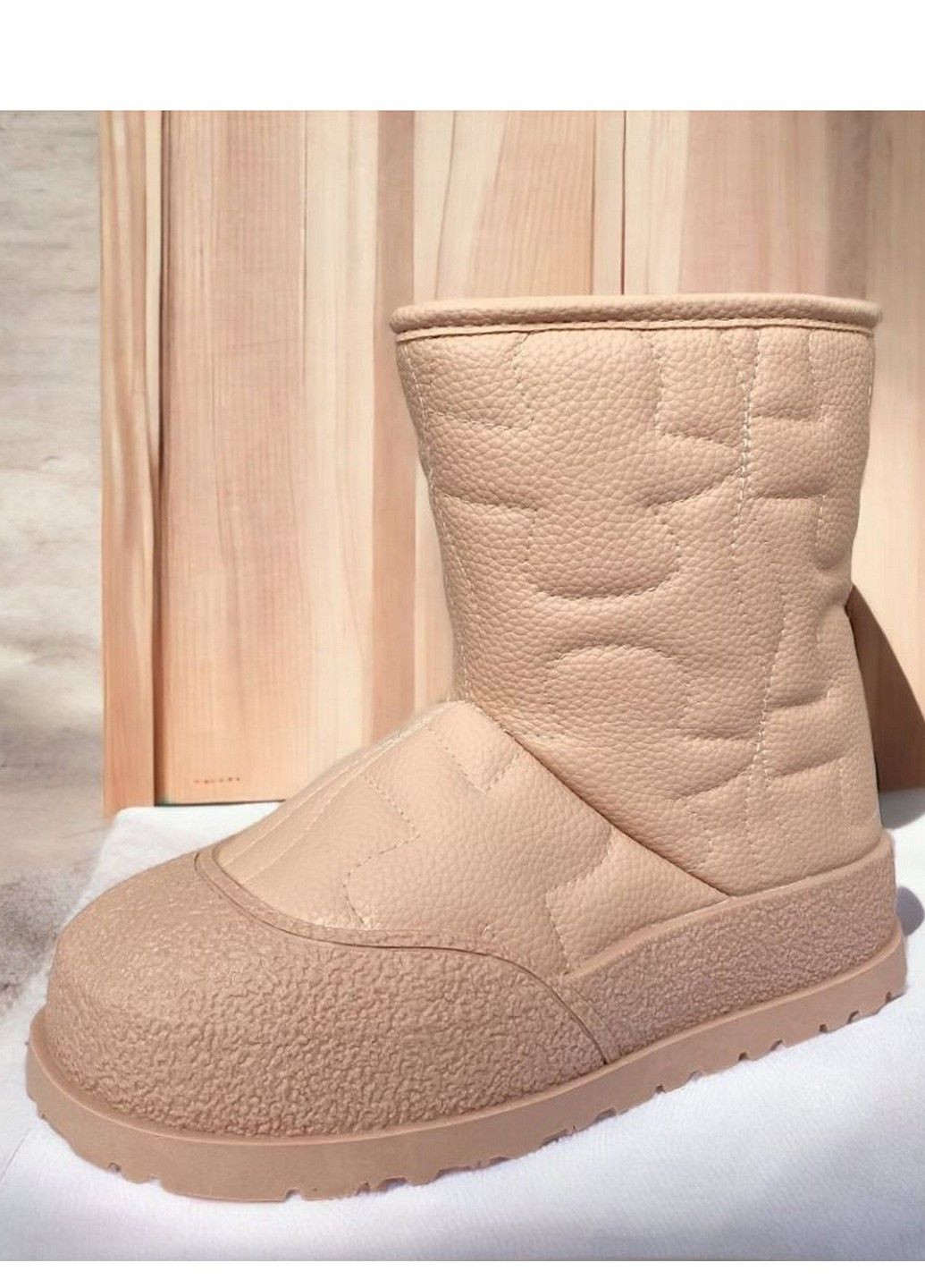 Розовые угги на овчине cp40330-8 Jong Golf