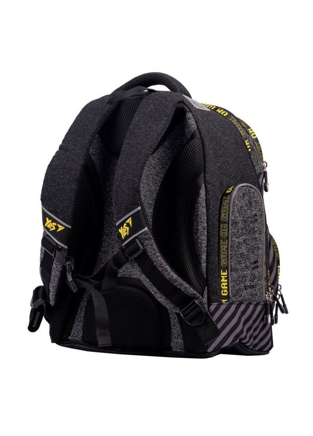 Рюкзак шкільний напівкаркасний з ортопедичною спинкою S-87 Game 553883 Yes (372126554)