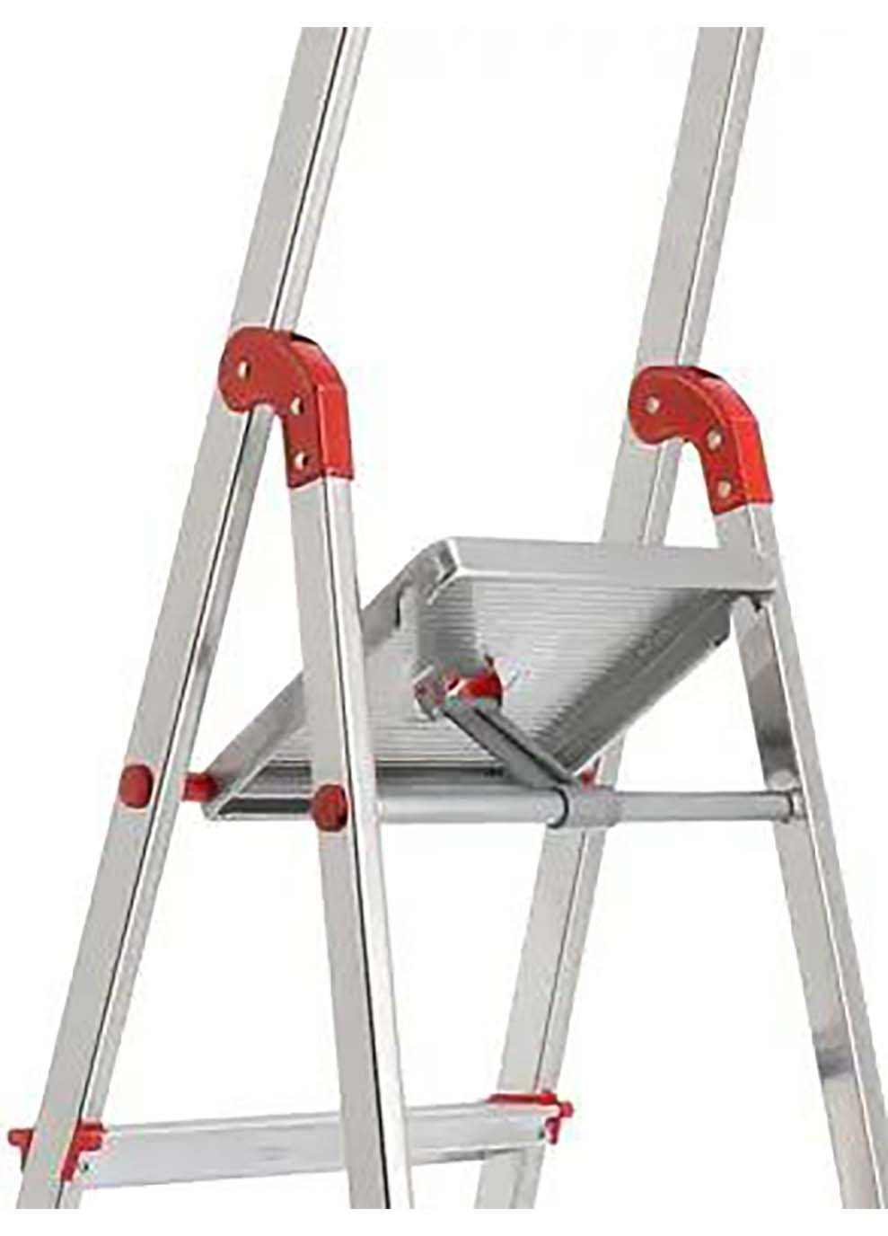 Драбина Escalera Brico 220 5 широких щаблів Сірий Rolser (367188710)