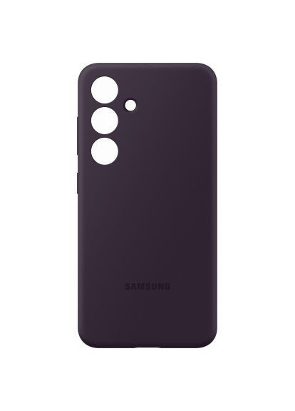 Чехол для мобильного телефона (EFPS921TEEGWW) Samsung galaxy s24 (s921) silicone case dark violet (278789424)