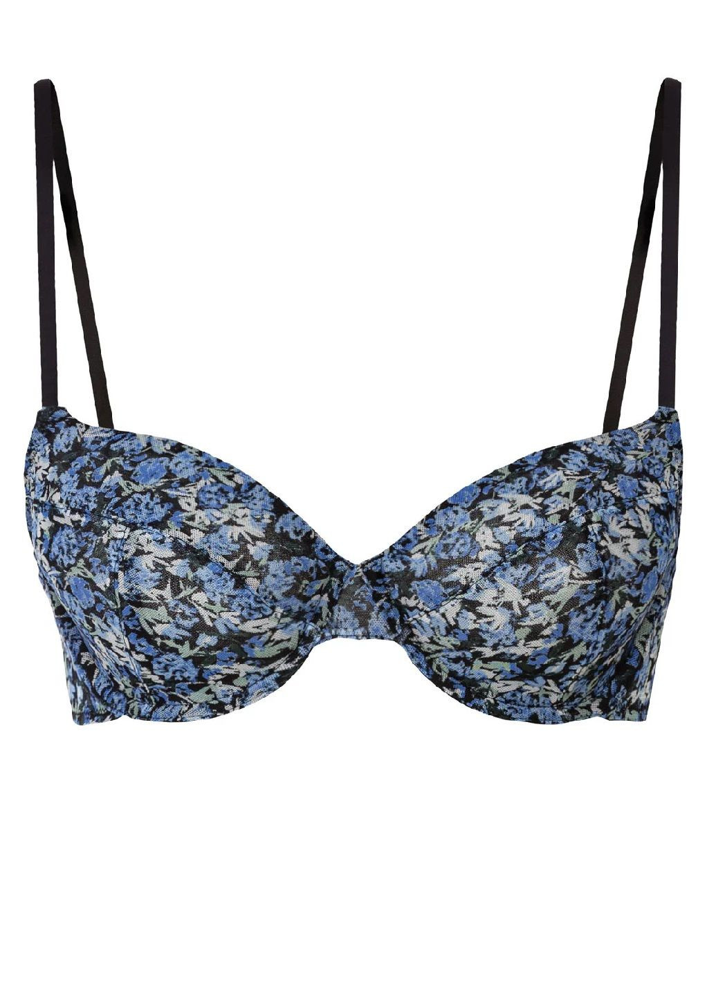 Синий бюстгальтер кружевной Esmara