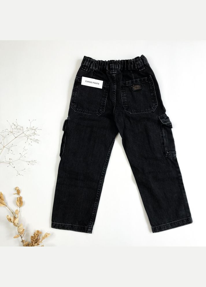Черные джинсы 116 см черный артикул л557 Zara