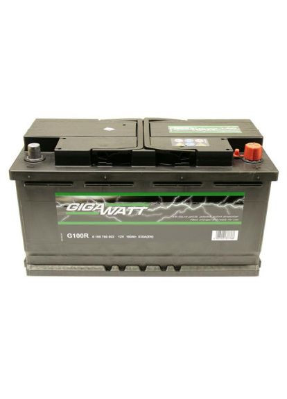 Акумулятор автомобільний (0185760002) Gigawatt 100А (370019244)
