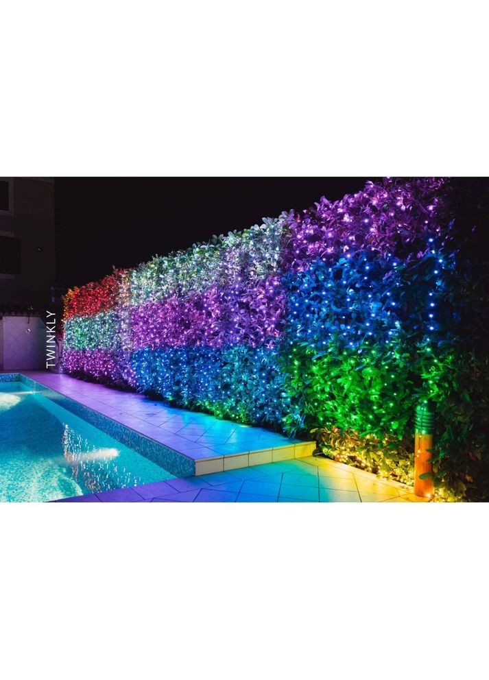 Гірлянда Smart LED Curtain RGBW 400 Gen II 1.45мх2.1м (TWW400SPP-TEU) Twinkly (322908643)