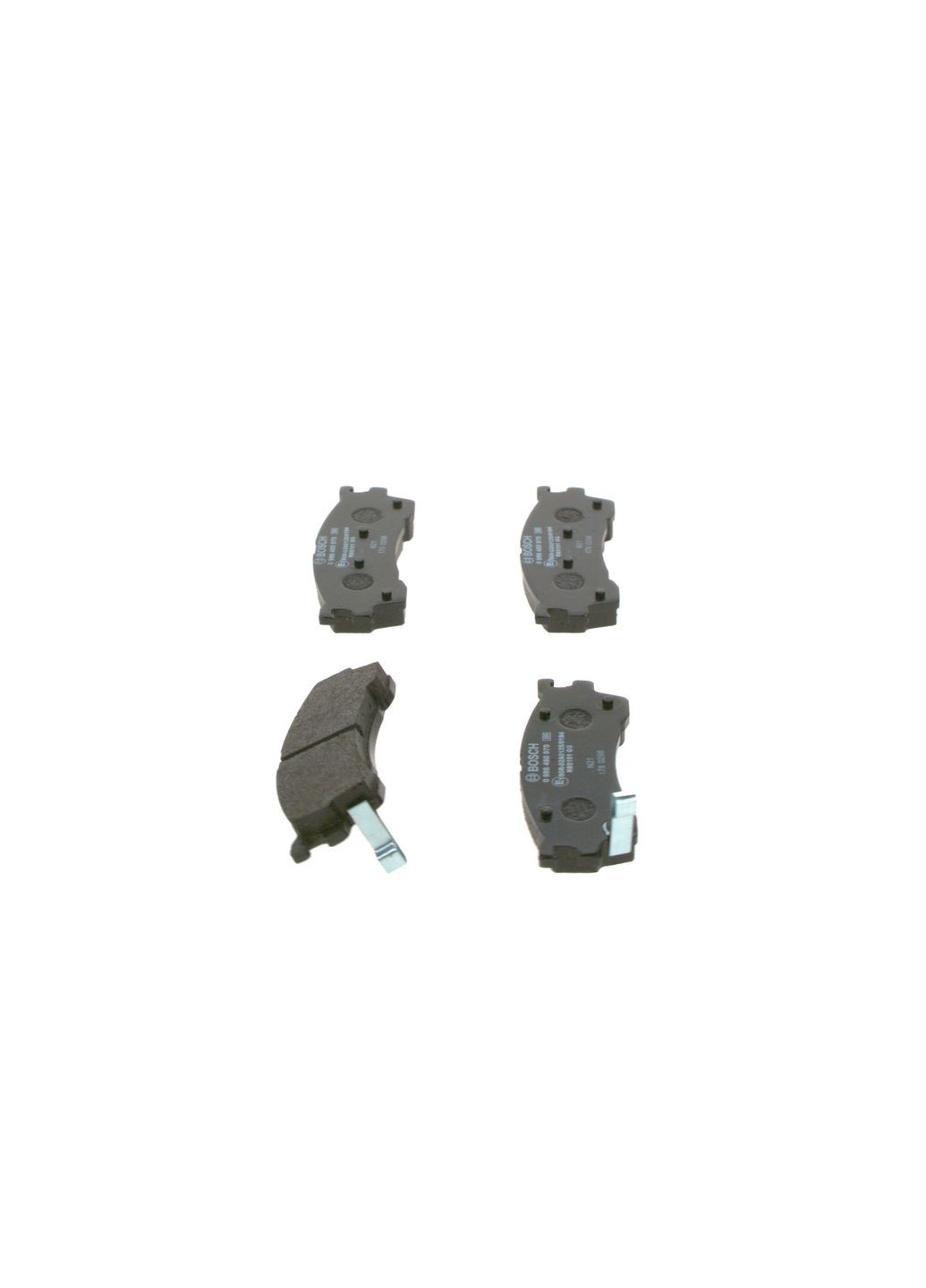 Колодки тормозные дисковые ПЕРЕДН MAZDA 626 IV HATCHBACK (GE) 2.0 1991.08-1998.08 BO 0986460975 Bosch (381927423)