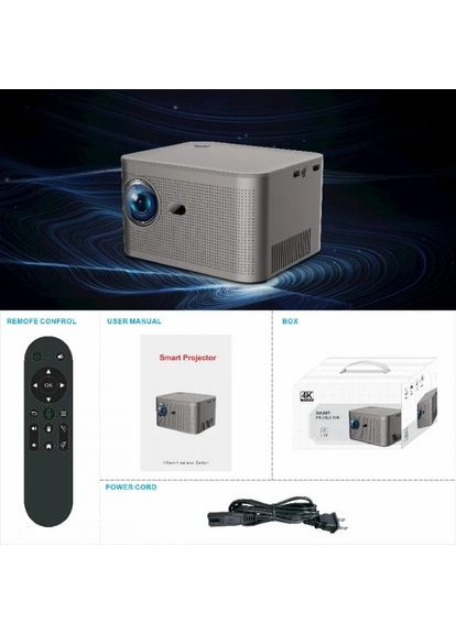 Проектор HY350 серый H96 (355872812)