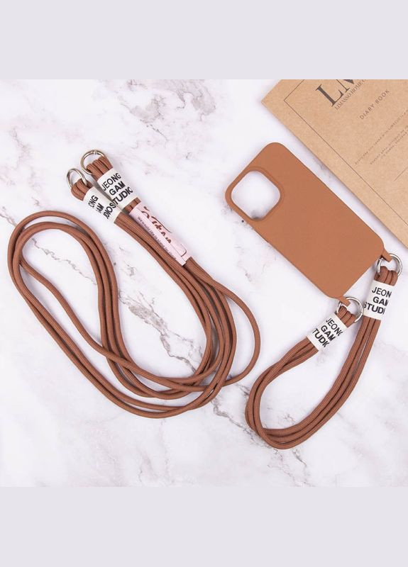 Чохол на Apple iPhone 13 Pro Max / для айфон 13 про макс з ремінцем Epik (334298885)