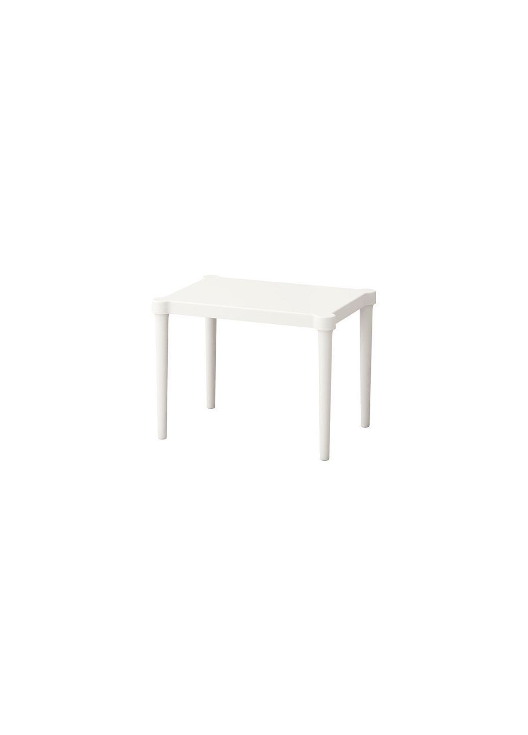 Дитячий стіл для дому/вулиці білий IKEA (272150038)