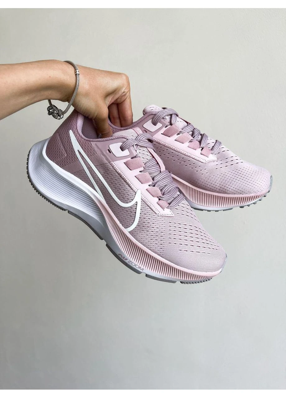 Рожеві кросівки чоловічі nike air zoom pegasus pink найк аір зум рожеві демісезон No Brand
