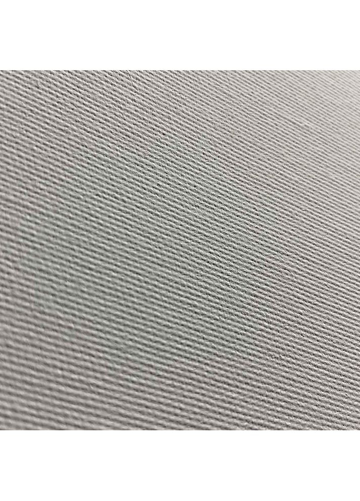 Холст грунтованный 60 х 110 см, на подрамнике, 1 перемычка, среднее зерно, хлопок, планка 55х18 мм, черный грунт Artfactory (361861078)