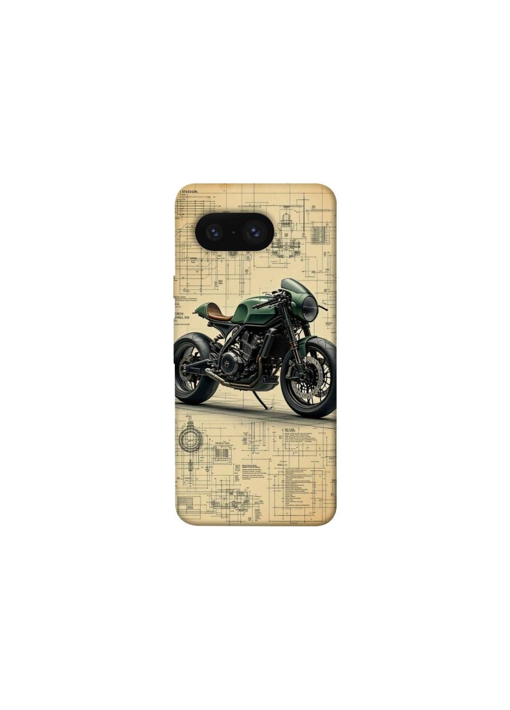 Чехол на Google Pixel 8 Bike model Frontalka (354219386)