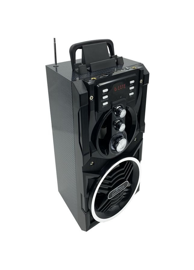 Акустическая система 1.0 18W, Bluetooth/FM/AUX/SD/USB/КАРАОКЕ черная Media-Tech (341089959)