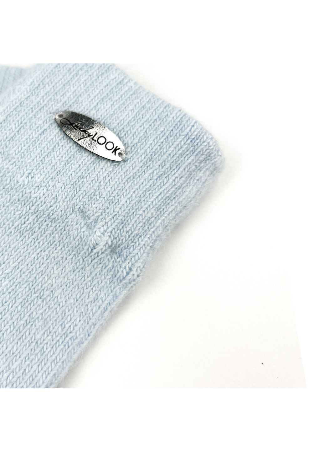 Рукавички жіночі в'язані вовна блакитні JUTTA LuckyLOOK 974-267 (322790650)