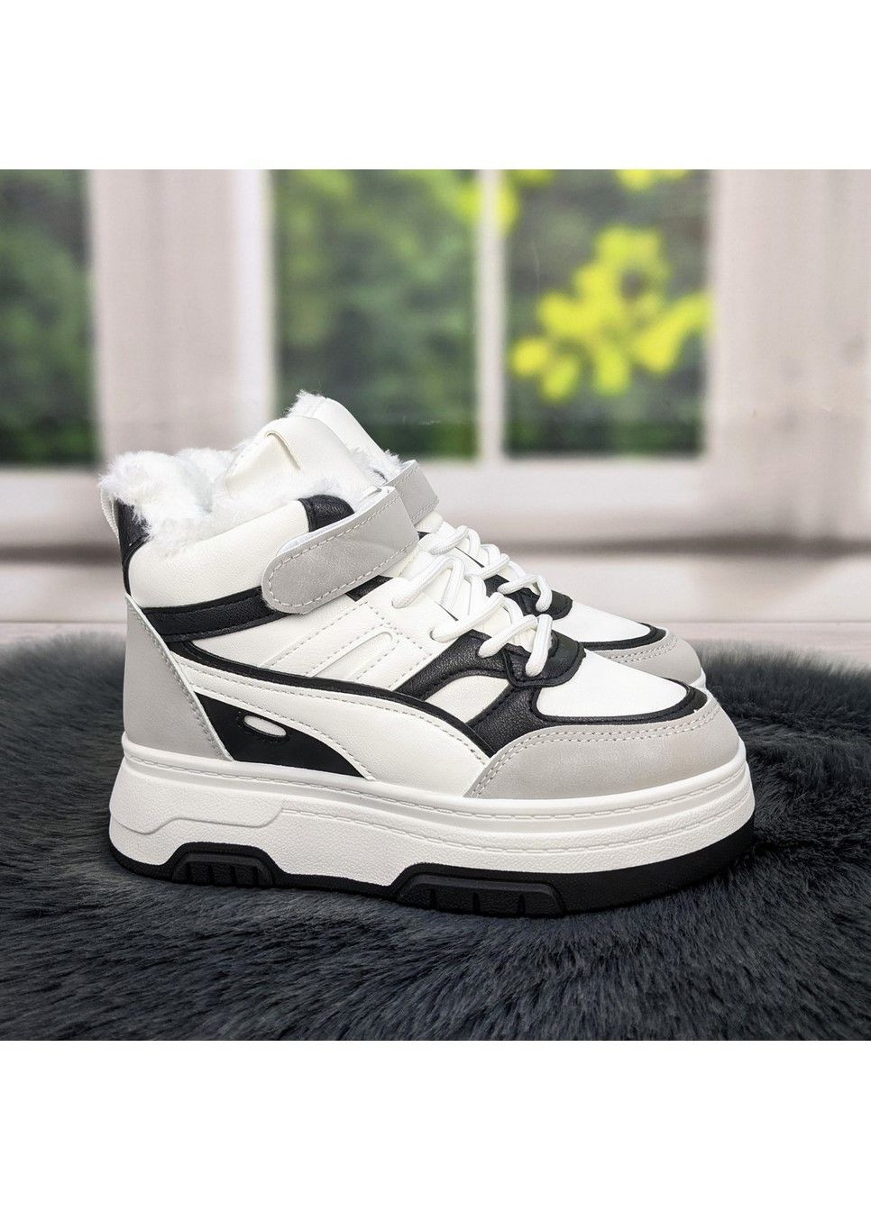 Черевики зимові дитячі для дівчинкина хутрі XIFA (307792993)