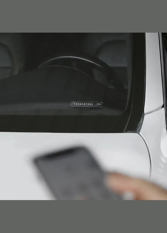 Тимчасова карта паркування Black NE20140 NexTool (341324798)