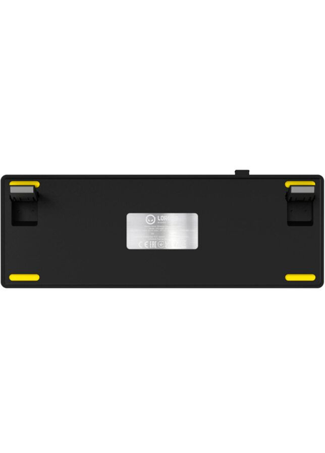 Клавиатура KBP70MW Pro Wireless Mechanical EN/UA Black-Yellow (LRG-KBP70MW-YL-US) LORGAR (334831714)