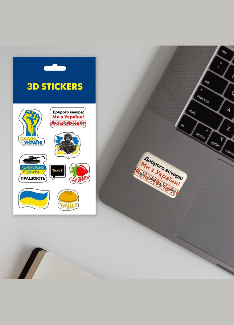 Объемная наклейка на телефон "Паляница" Tattooshka (315635150)