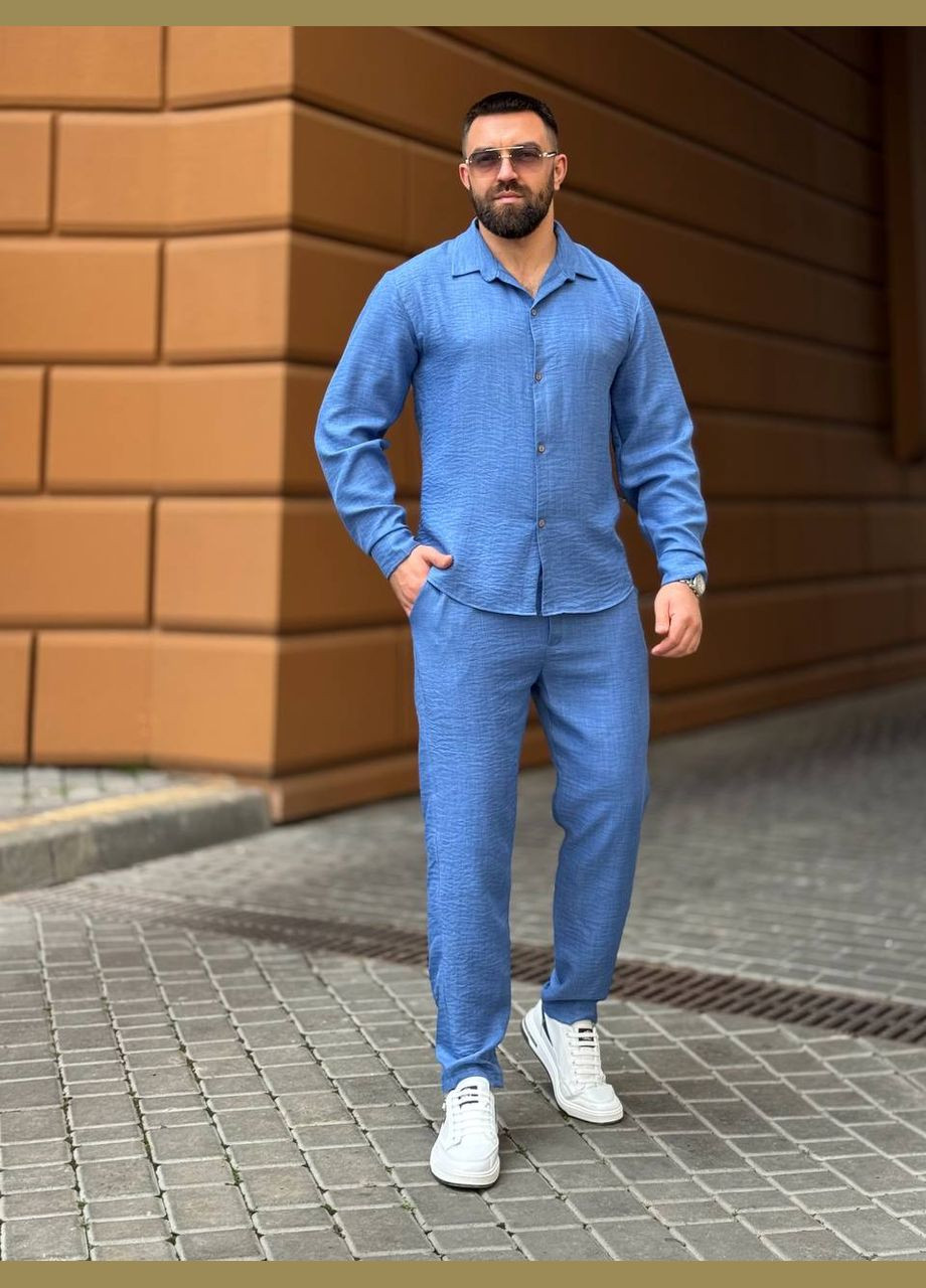 Блакитний костюм No Brand