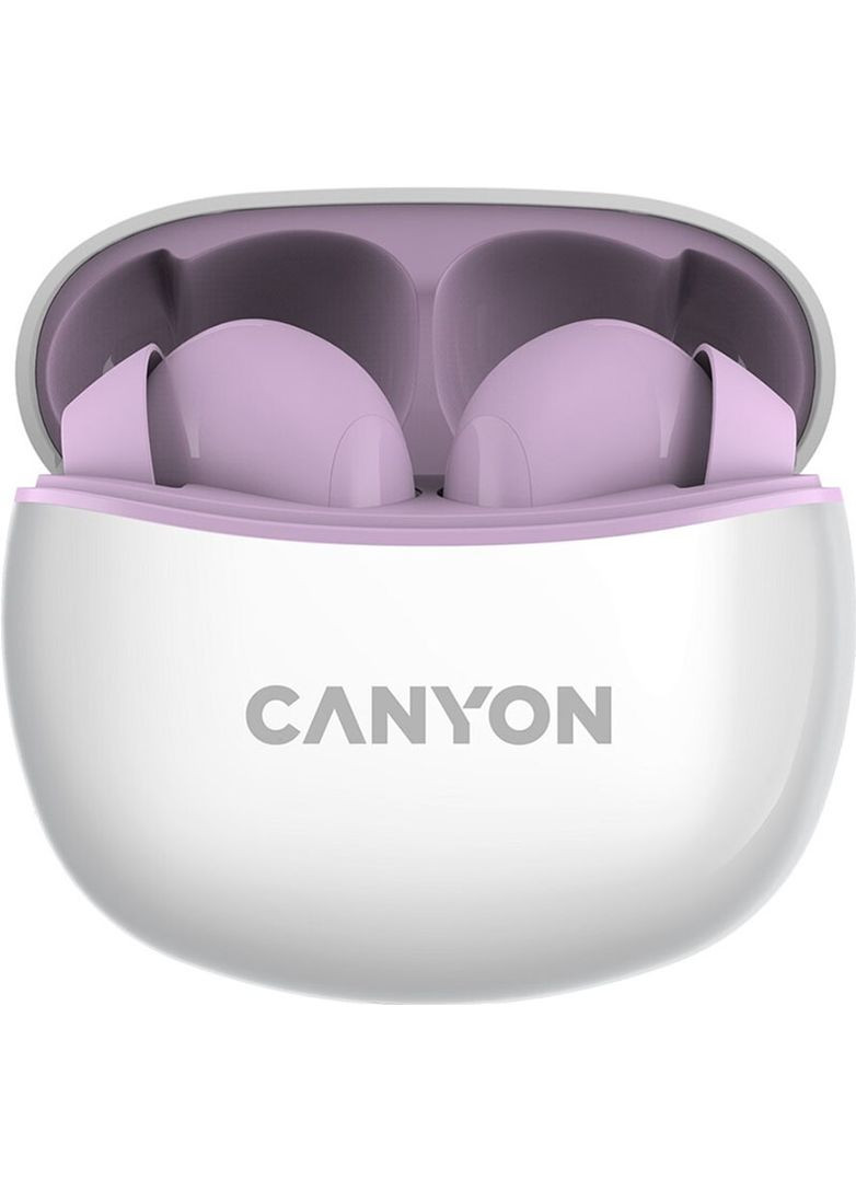 Наушники TWS TWS-5 Purple (CNS-TWS5PU) Canyon (301473134)