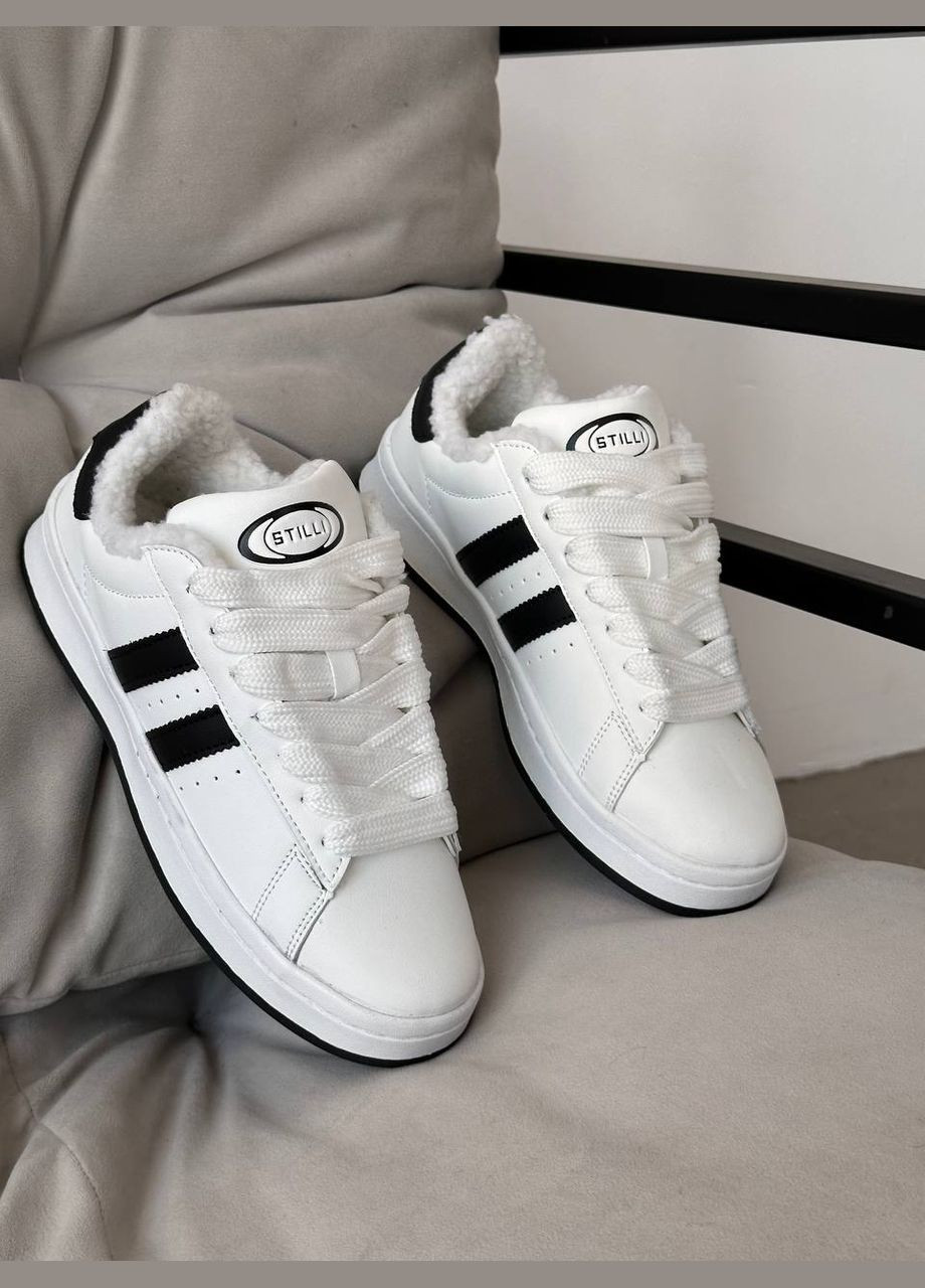 Кроссовки Vakko чёрно-белые зима (315697632)